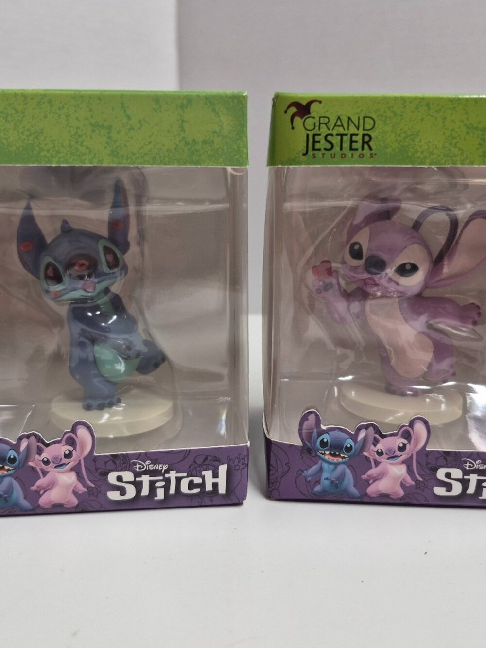 Disney Stitch & Angel Grand Jester Figurines Set